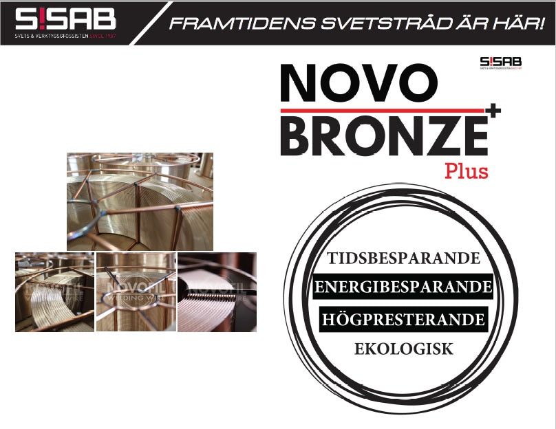 NOVOFIL Migsvetstråd SG2 0,8x15kg BRONZE