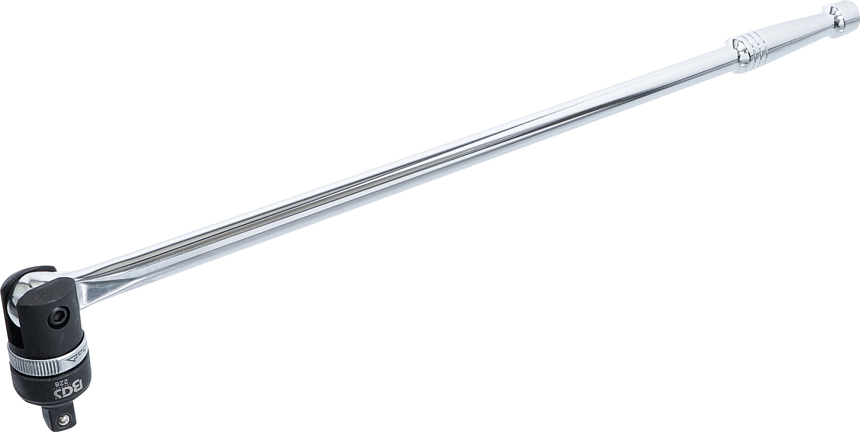 Ledat handtag med omställbart spärrhuvud | 12,5 mm (1/2") | 620 mm