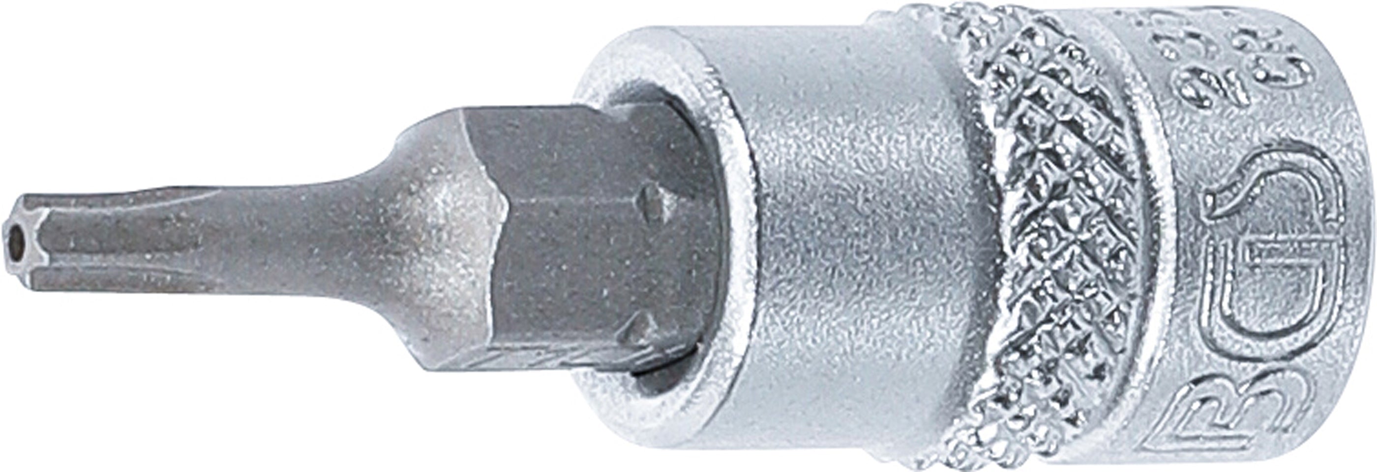 Bit-Insats | 6,3 mm (1/4") | T-Profil (för Torx) med borning T10