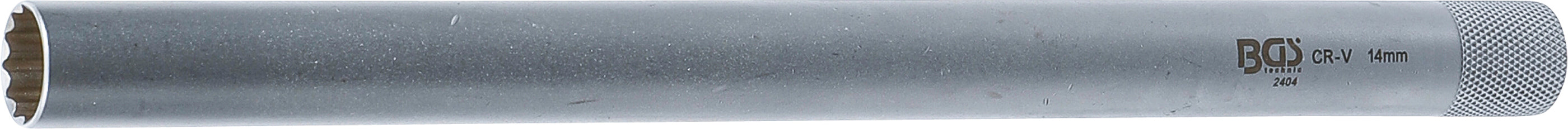Tändstift-Insats Tolvkant, extra lång | 10 mm (3/8") | 14 mm