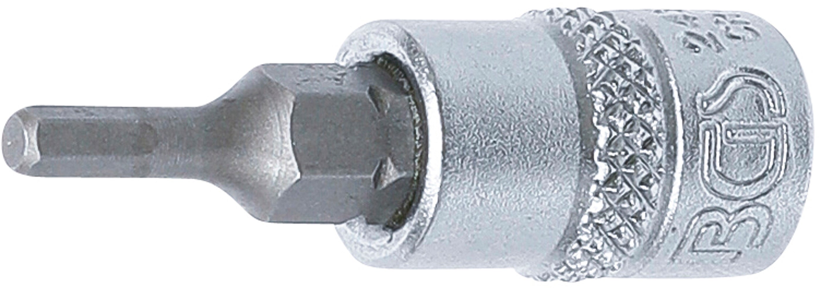 Bit-Insats | 6,3 mm (1/4") | Inre sexkant 3 mm