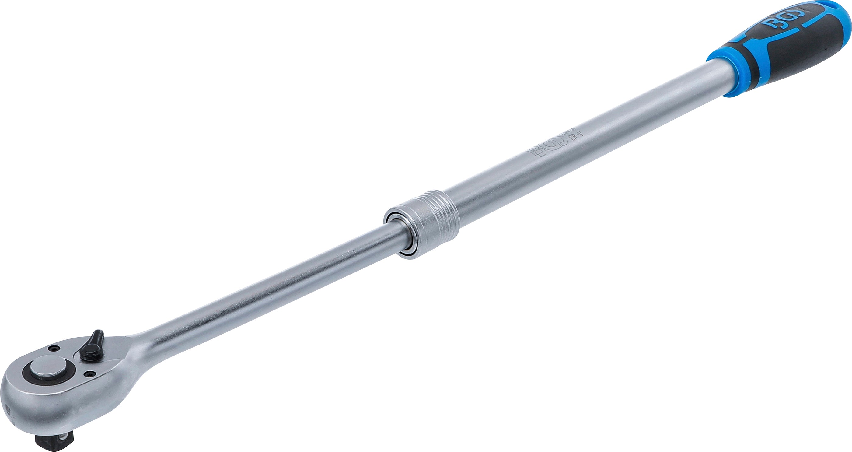 Omställbart Spärrhandtag, utdragbart | extra lång | 12,5 mm (1/2") | 455 - 595 mm