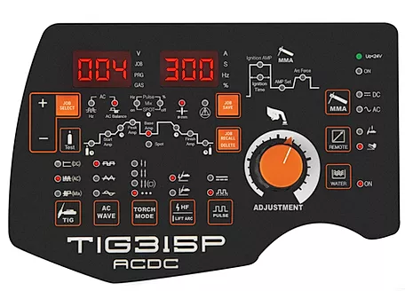 JASIC PRO TIG 315P AC/DC Pulse Multi Wave Digital Water Cooled