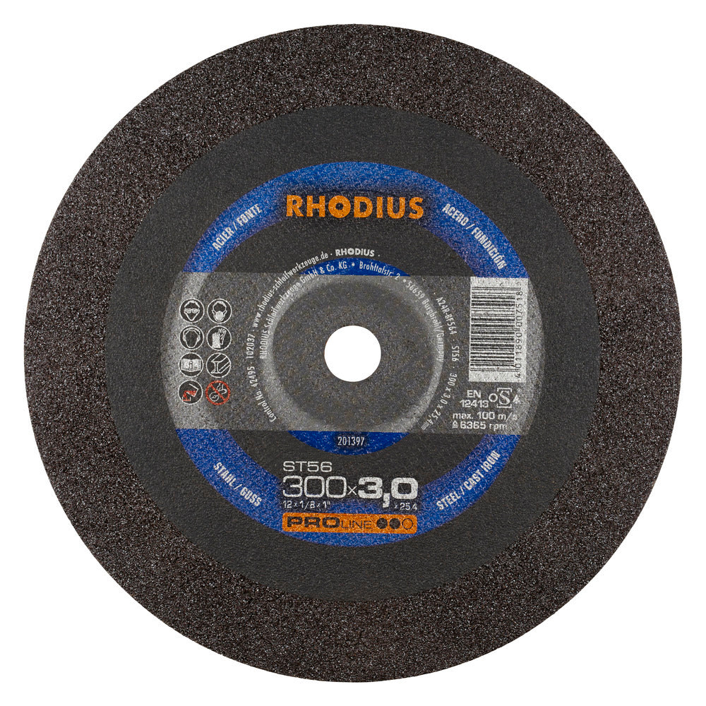 RHODIUS ST56 Kapskiva 300x3,0x25,4 (10 förp)
