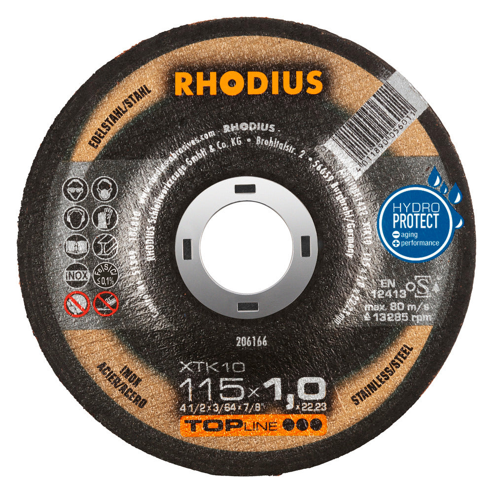 RHODIUS XKT10 Kapskiva 115x1,0x22,23 (50 förp)