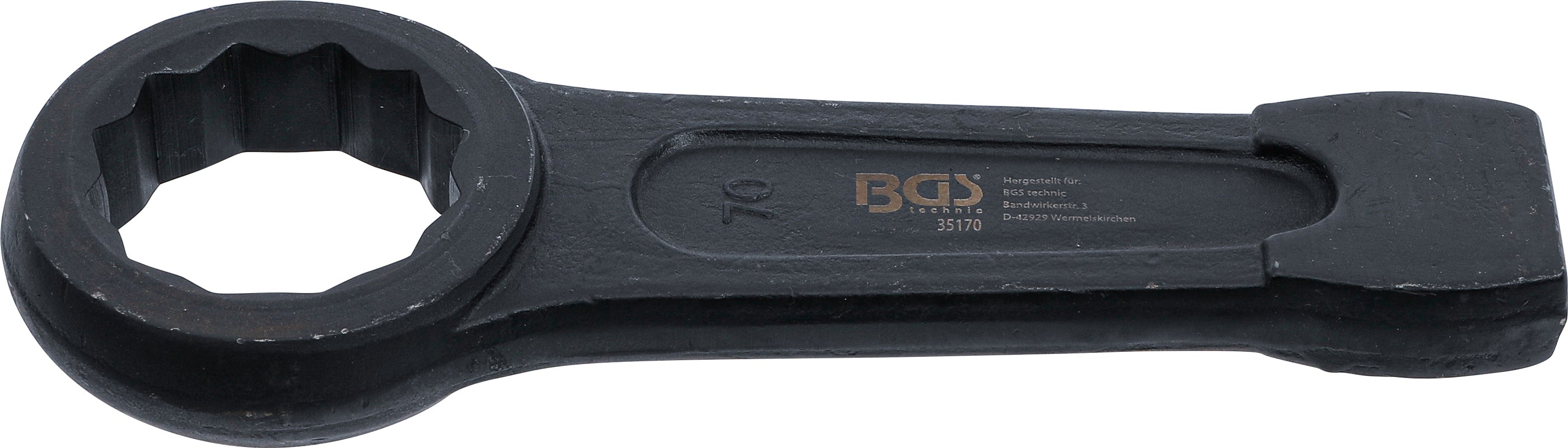 Slag-Ringnyckel | 70 mm