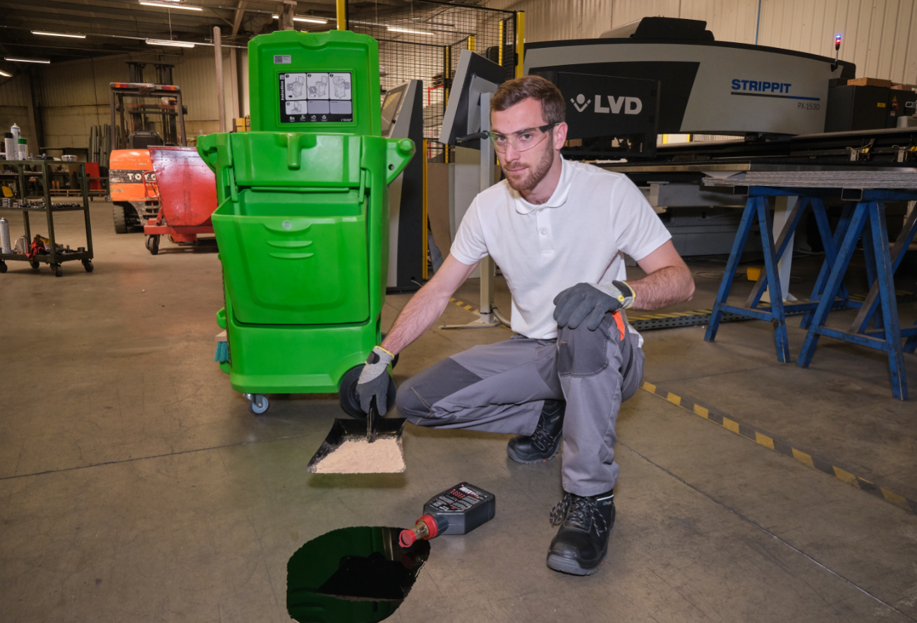 RIMAC Absorbtionsmedel Fibercan 30L