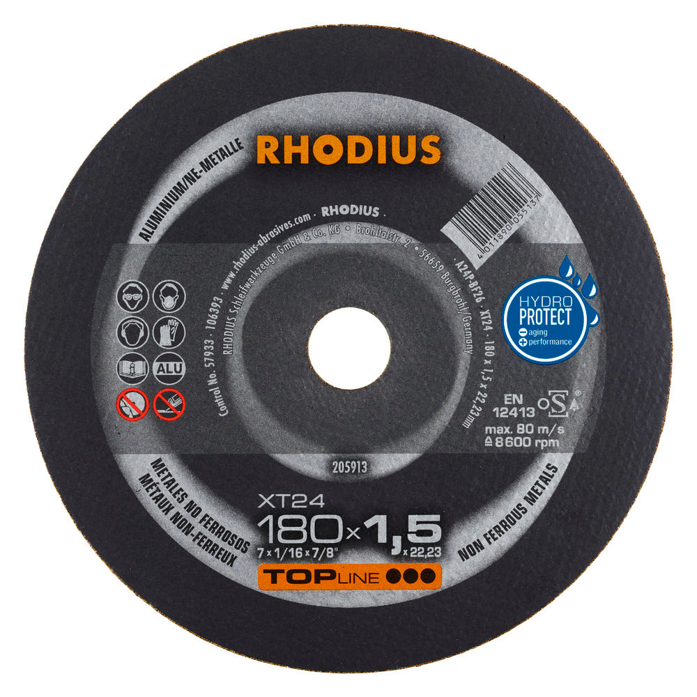 RHODIUS XT24 Kap 180x1,5 Alu (25/förp)