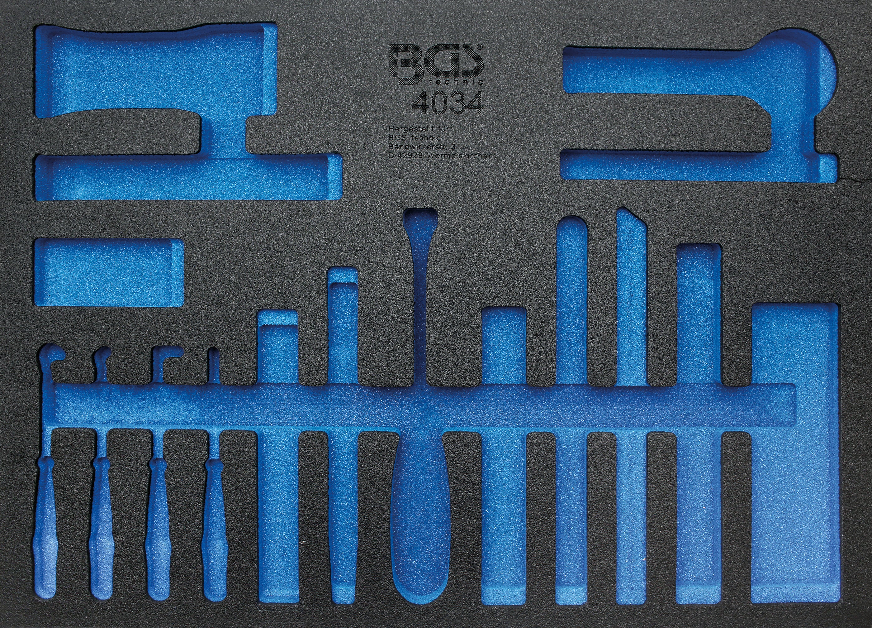 Verkstadsvagninlägg 3/3 | tom | för BGS 4034