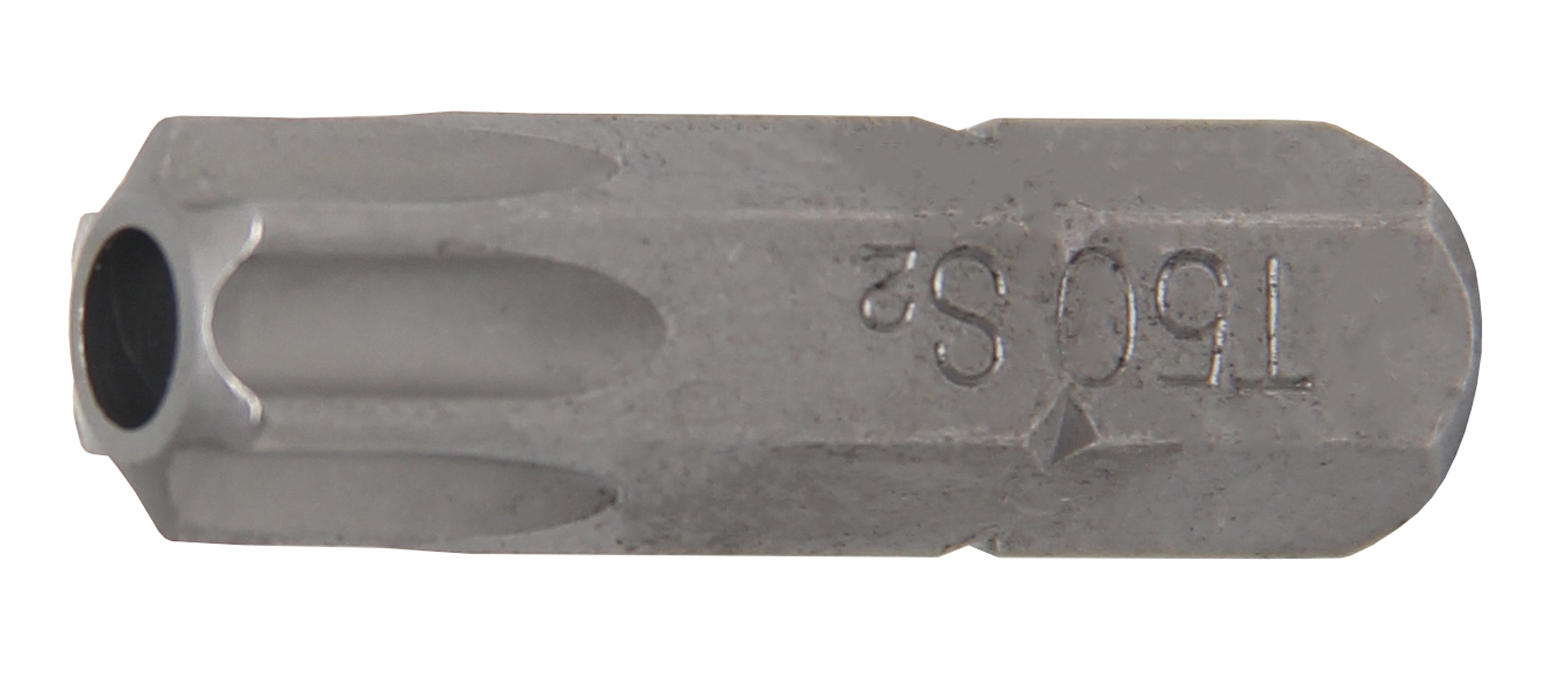 Bit | Längd 30 mm | Yttre sexkant 8 mm (5/16") | T-Profil (för Torx) med borrning T50