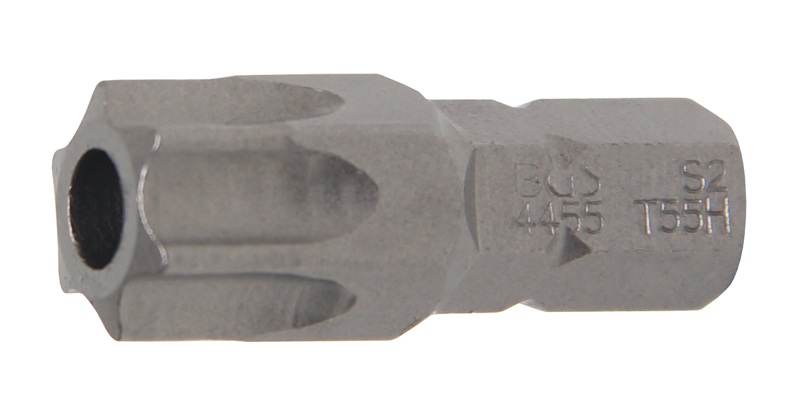 Bit | Längd 30 mm | Yttre sexkant 8 mm (5/16") | T-Profil (för Torx) med borrning T55