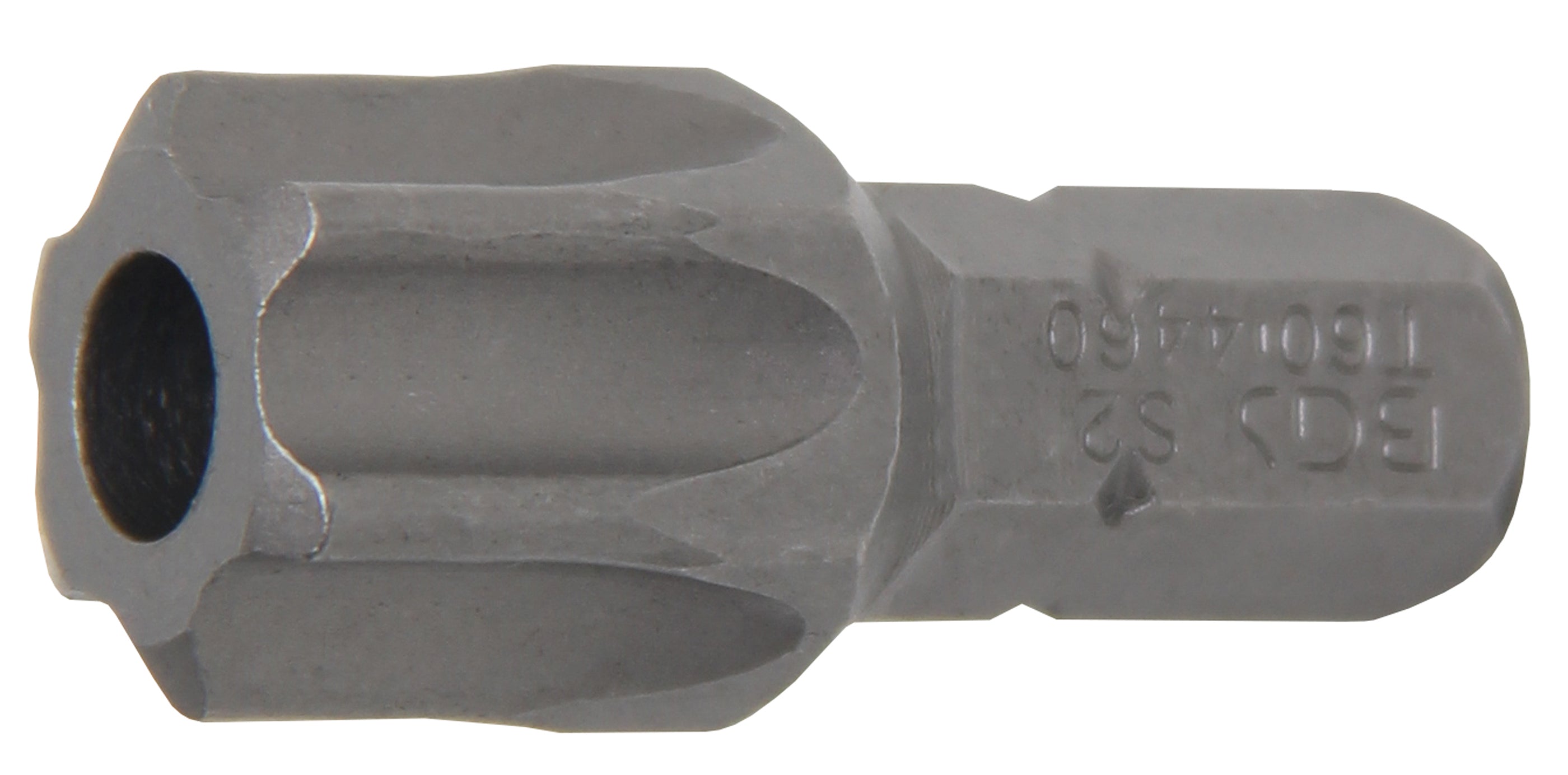 Bit | Längd 30 mm | Yttre sexkant 8 mm (5/16") | T-Profil (för Torx) med borrning T60