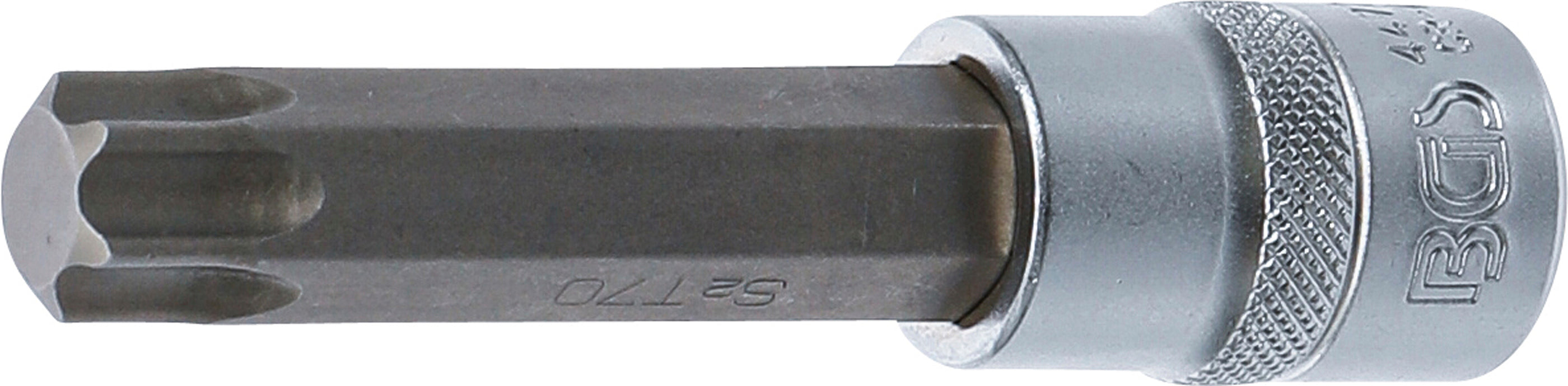 Bit-Insats | Längd 100 mm | 12,5 mm (1/2") | T-Profil (för Torx) T70