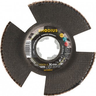 Rhodius Vision Speed XLock 125mm P80 10st/frp