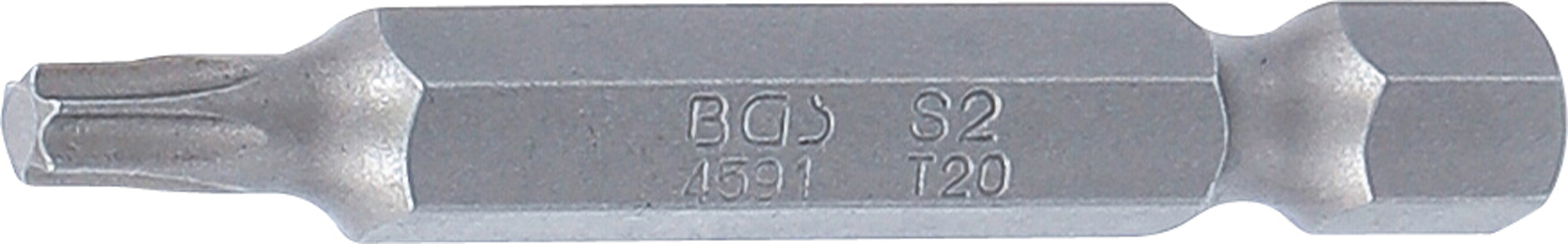 Bit | Längd 50 mm | Yttre sexkant 6,3 mm (1/4") | T-Profil (för Torx) T20