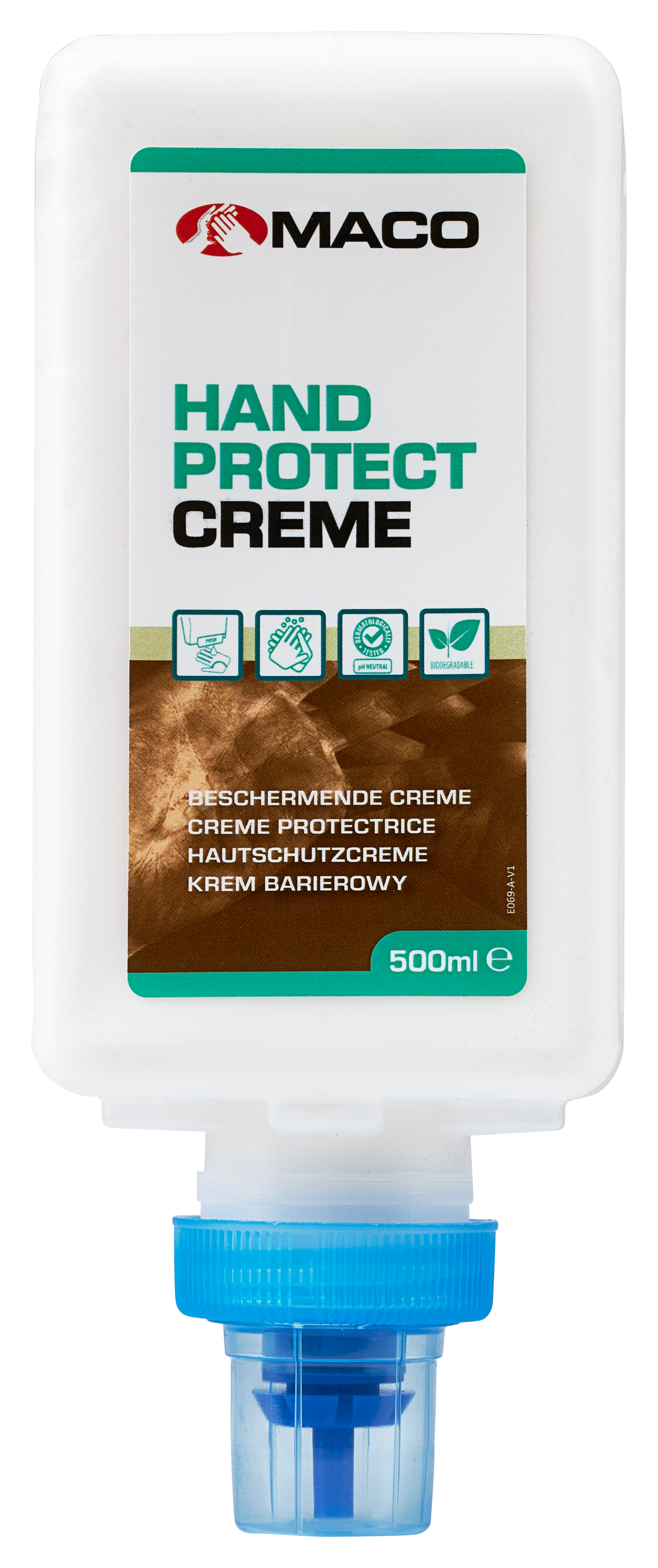 MACO Handskyddskräm (flytande handske) 500ml tube