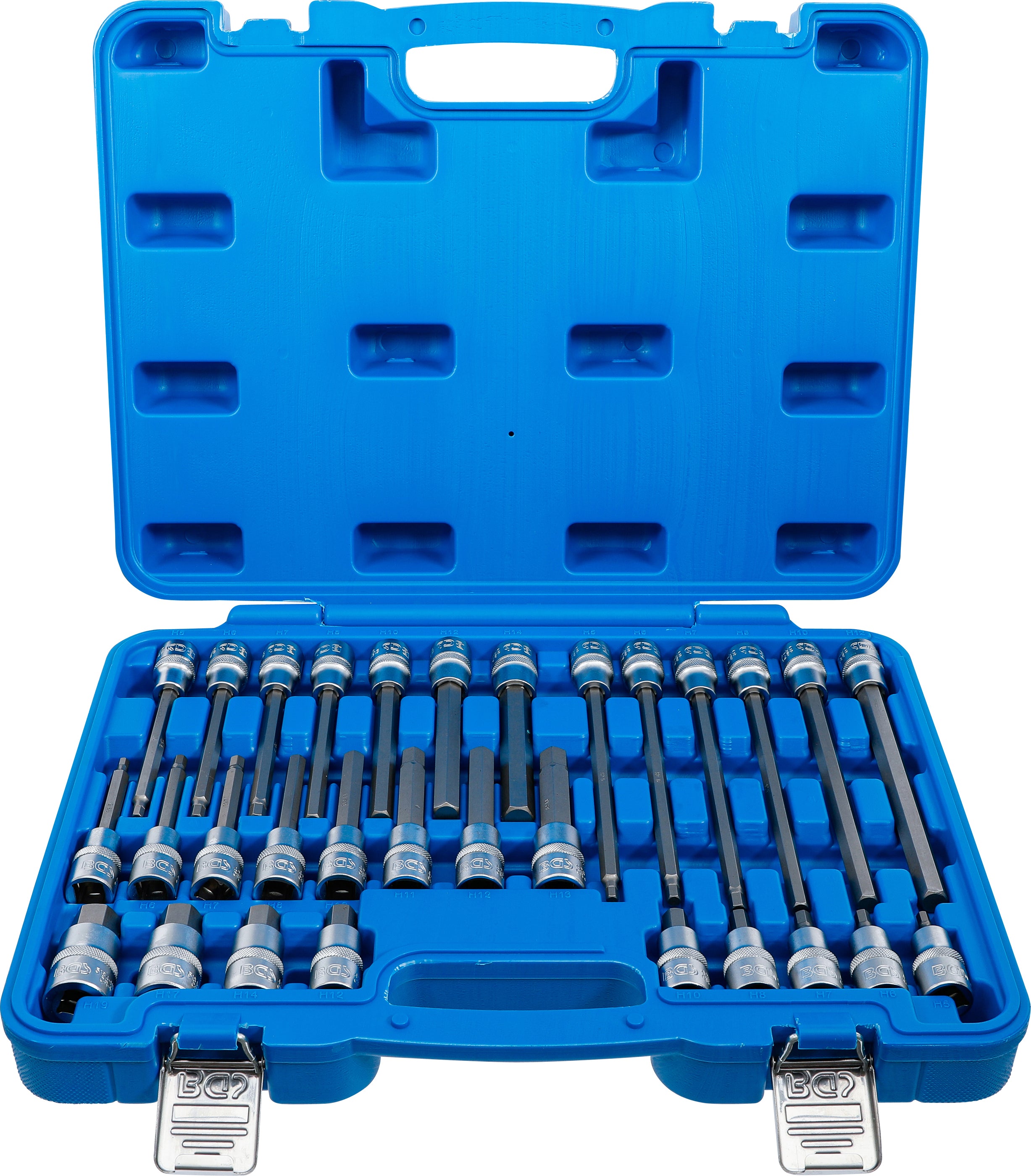 Bit-Insats-sats | 12,5 mm (1/2") | Inre sexkant | 30 delar