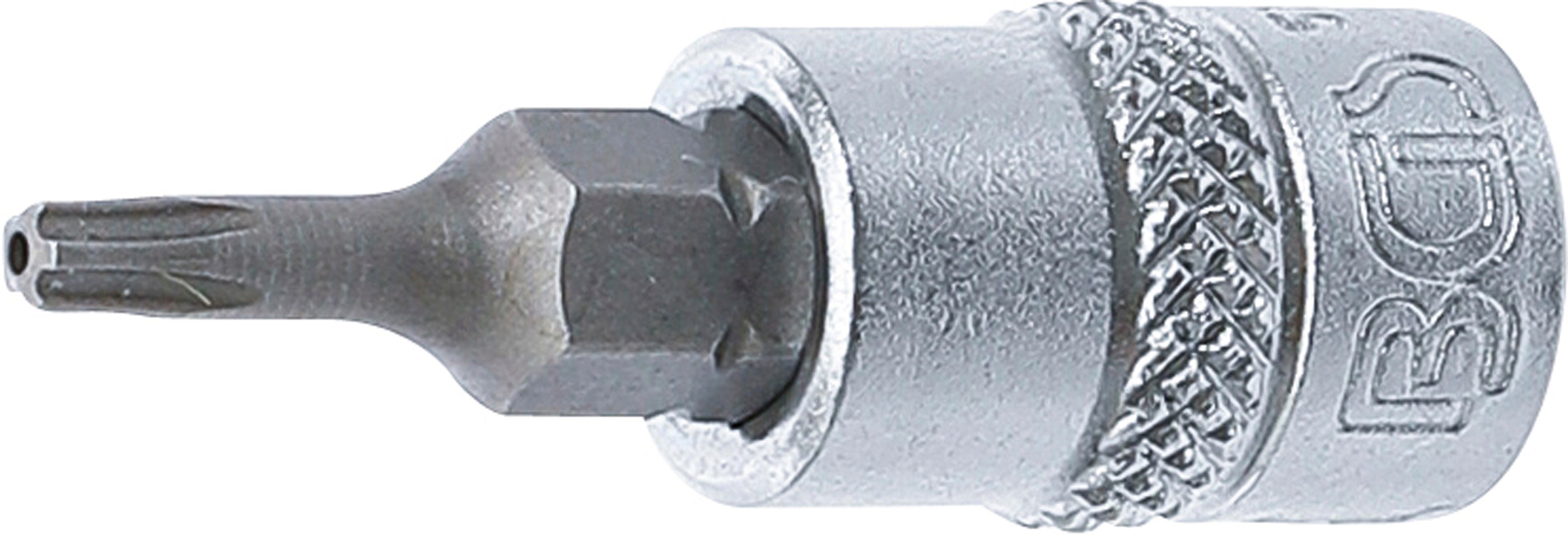 Bit-Insats | 6,3 mm (1/4") | TS-Profil (för Torx Plus) med borrning TS10