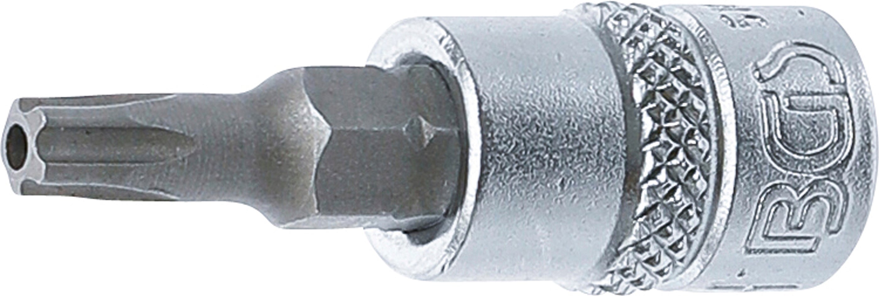 Bit-Insats | 6,3 mm (1/4") | TS-Profil (för Torx Plus) med borrning TS25