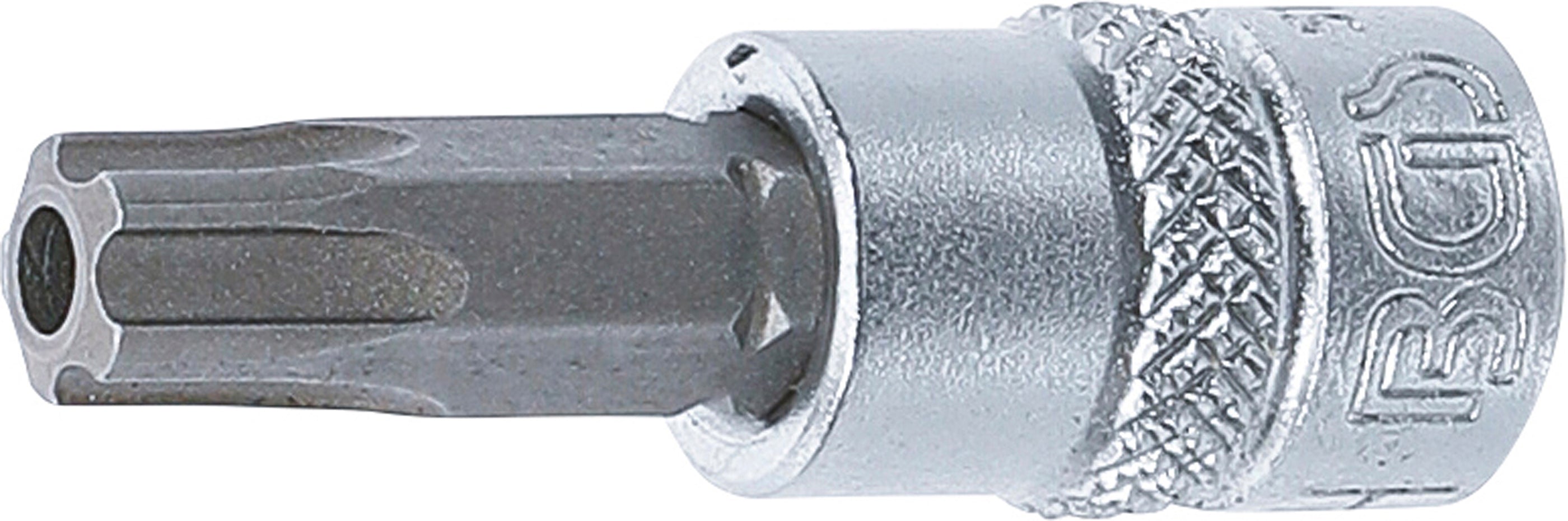 Bit-Insats | 6,3 mm (1/4") | TS-Profil (för Torx Plus) med borrning TS40