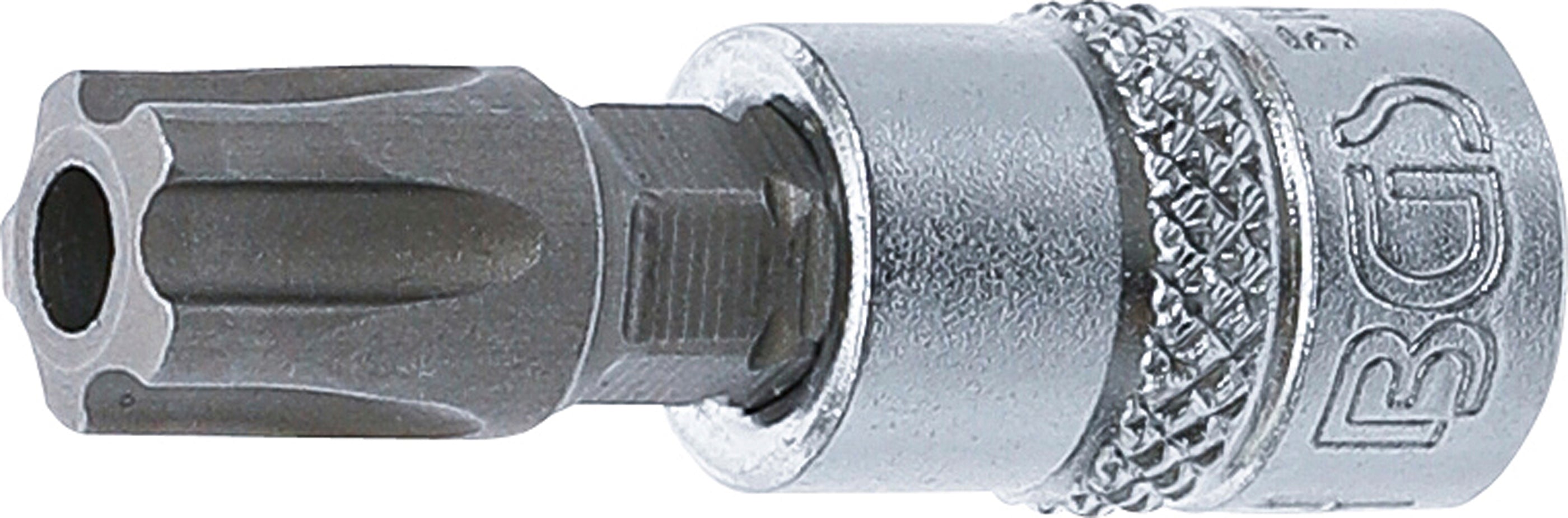 Bit-Insats | 6,3 mm (1/4") | TS-Profil (för Torx Plus) med borrning TS50