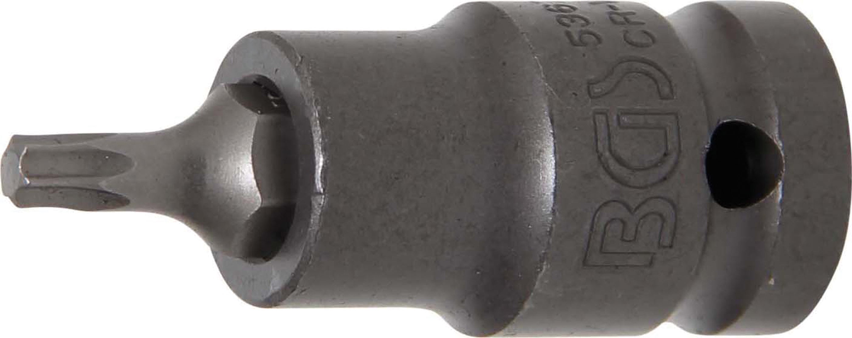 Kraft-Bit-Insats | Längd 55 mm | 12,5 mm (1/2") | T-Profil (för Torx) T27