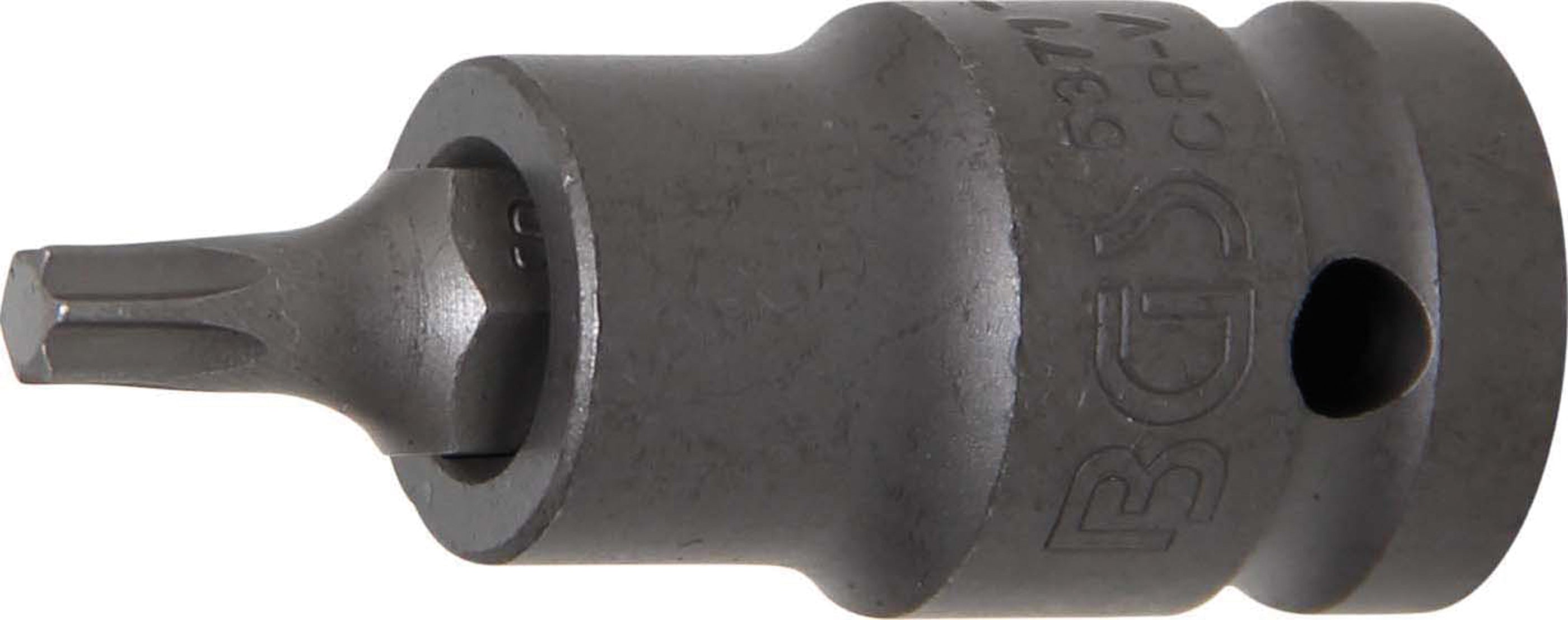 Kraft-Bit-Insats | Längd 55 mm | 12,5 mm (1/2") | T-Profil (för Torx) T30