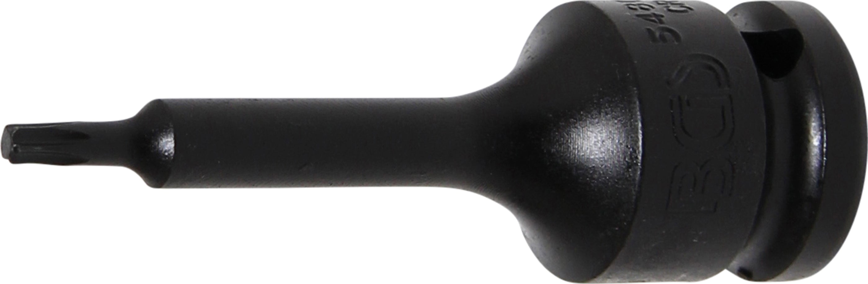 Kraft-Bit-Insats | Längd 75 mm | 12,5 mm (1/2") | T-Profil (för Torx) T20