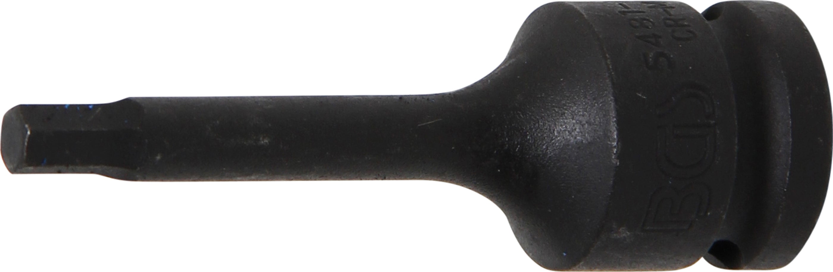 Kraft-Bit-Insats | Längd 75 mm | 12,5 mm (1/2") | Inre sexkant 6 mm