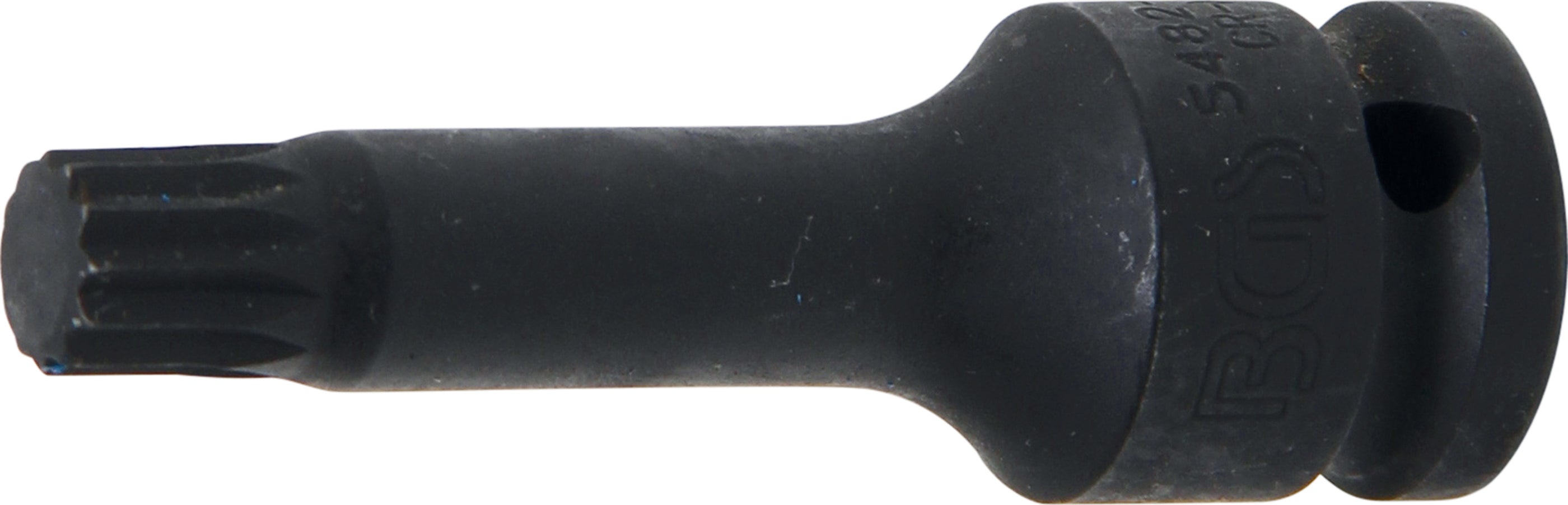 Kraft-Bit-Insats | Längd 75 mm | 12,5 mm (1/2") | Inre mångtandad (för XZN) M12