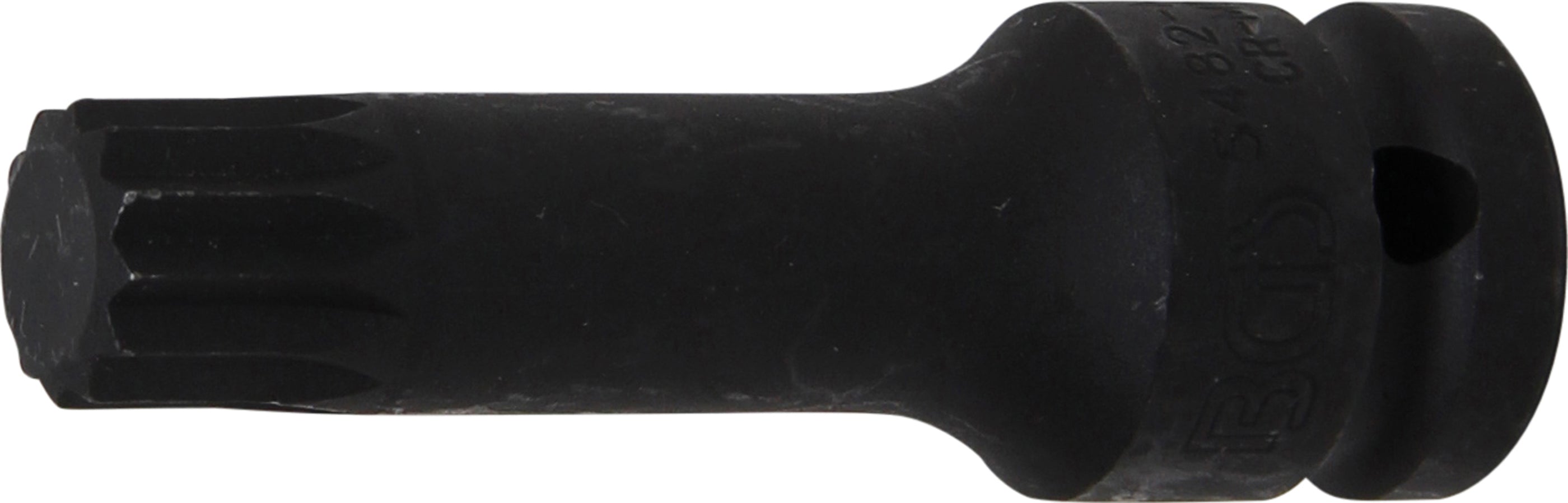 Kraft-Bit-Insats | Längd 78 mm | 12,5 mm (1/2") | Inre mångtandad (för XZN) M16