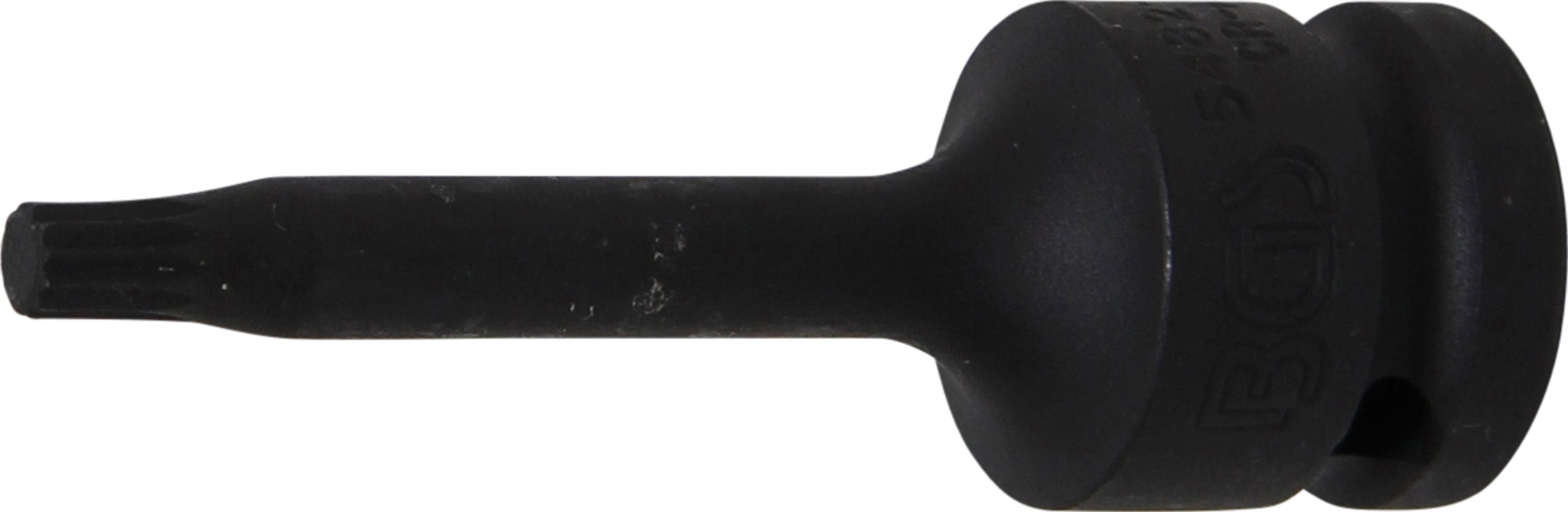Kraft-Bit-Insats | Längd 75 mm | 12,5 mm (1/2") | Inre mångtandad (för XZN) M6