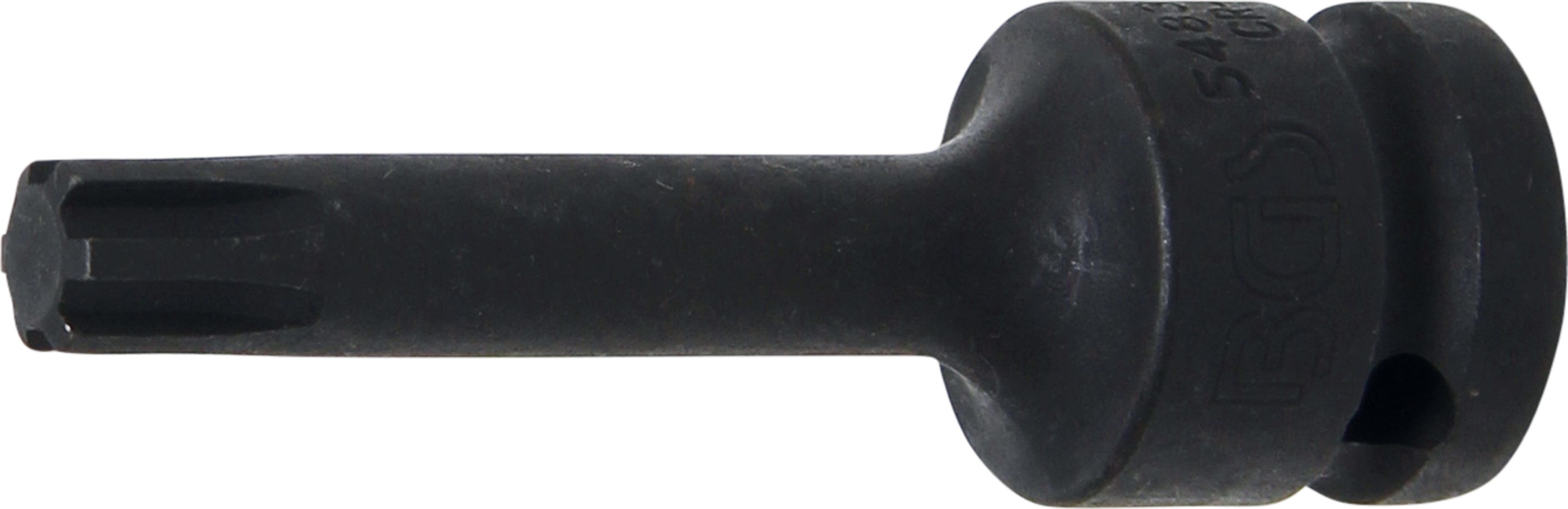 Kraft-Bit-Insats | Längd 75 mm | 12,5 mm (1/2") | Kil-profil (för RIBE) M10