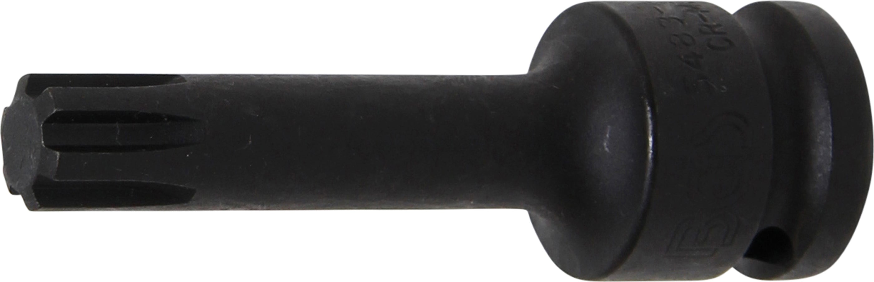 Kraft-Bit-Insats | Längd 75 mm | 12,5 mm (1/2") | Kil-profil (för RIBE) M12
