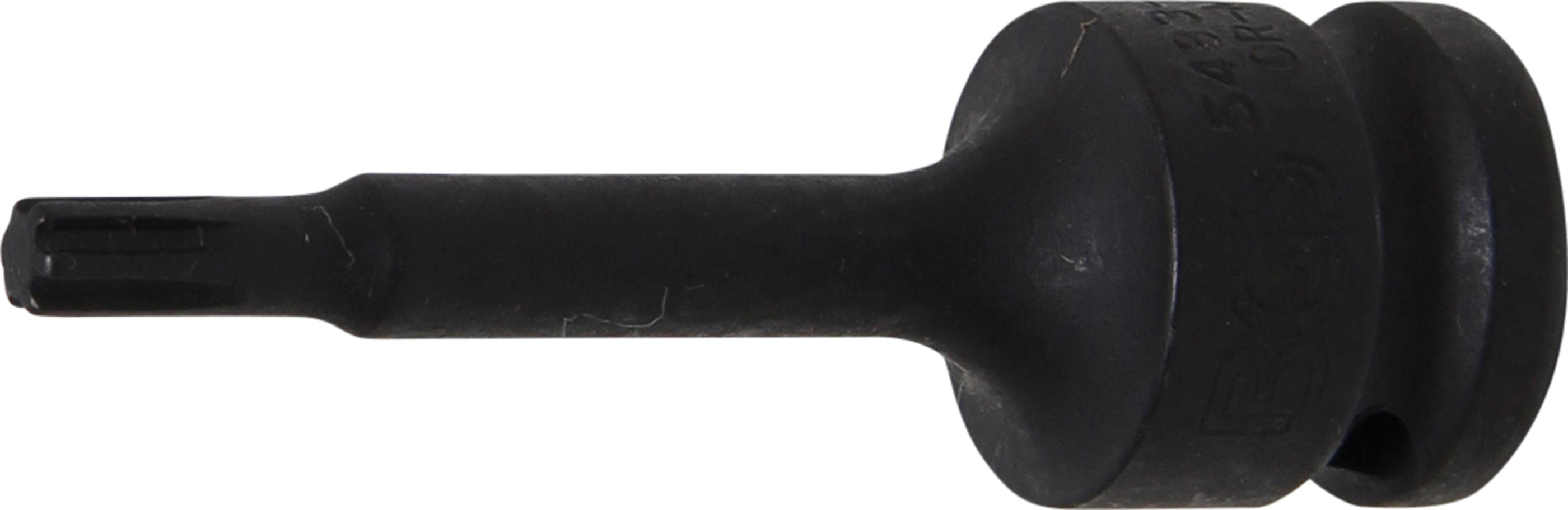 Kraft-Bit-Insats | Längd 75 mm | 12,5 mm (1/2") | Kil-profil (för RIBE) M6