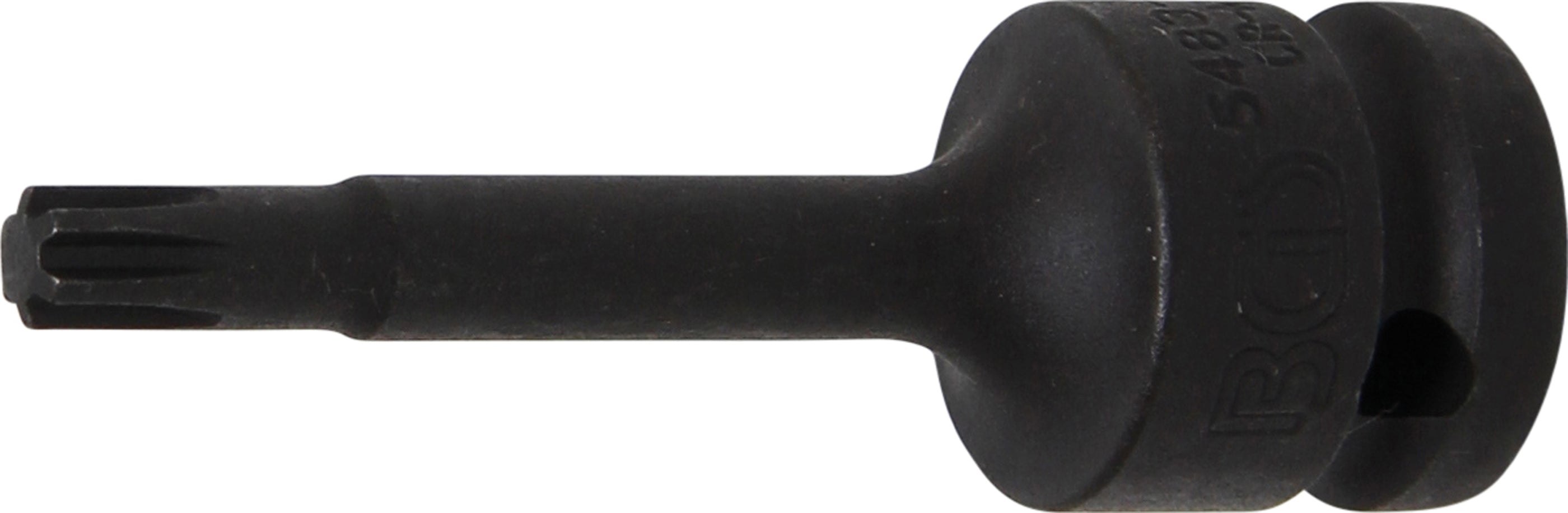 Kraft-Bit-Insats | Längd 75 mm | 12,5 mm (1/2") | Kil-profil (för RIBE) M7
