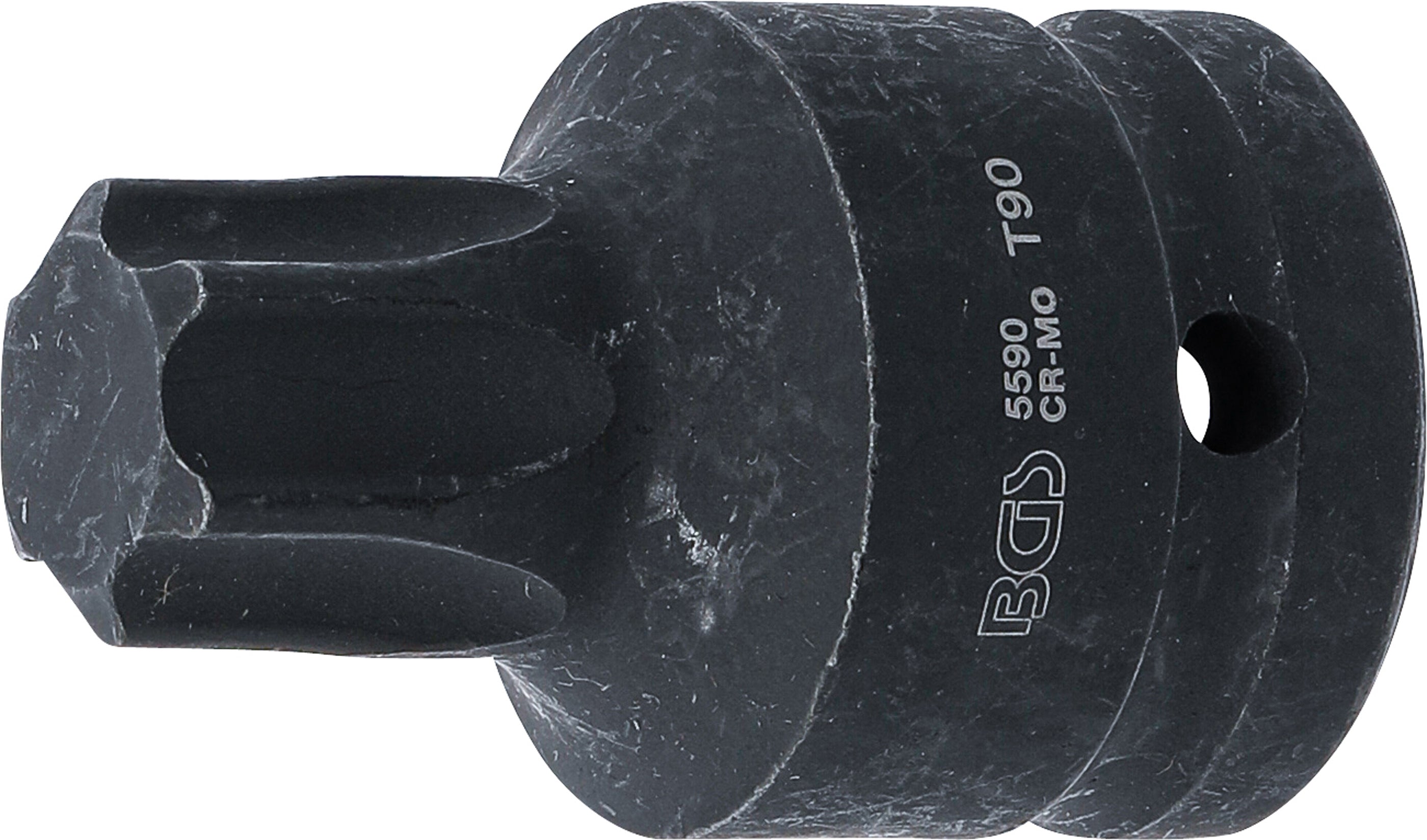 Kraft-Bit-Insats | Längd 60 mm | 20 mm (3/4") | T-Profil (för Torx) T90