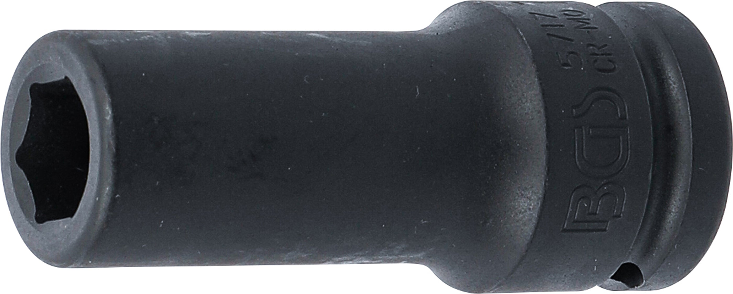 Krafthylsa Sexkant, djup | 20 mm (3/4") | 17 mm