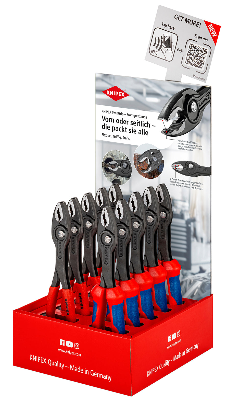 KNIPEX Försäljningsdisplay 5+5 (82 01/02 200