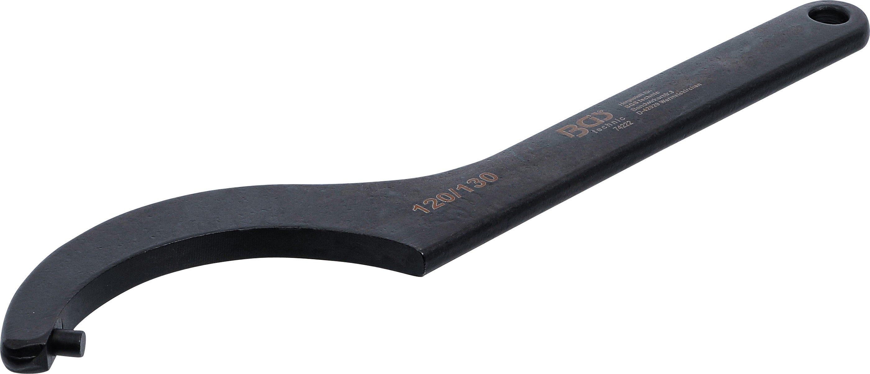 Haknyckel med tappar | 120 - 130 mm