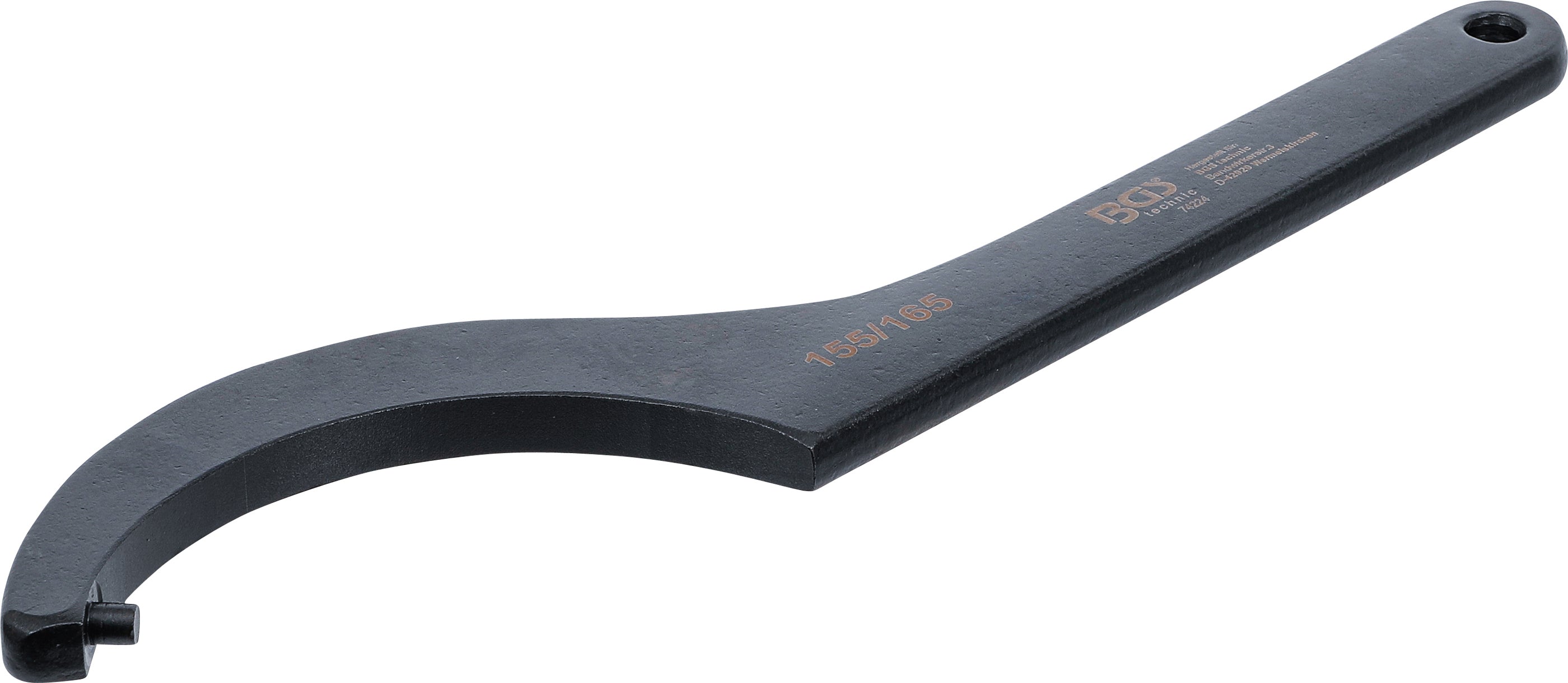 Haknyckel med tappar | 155 - 165 mm