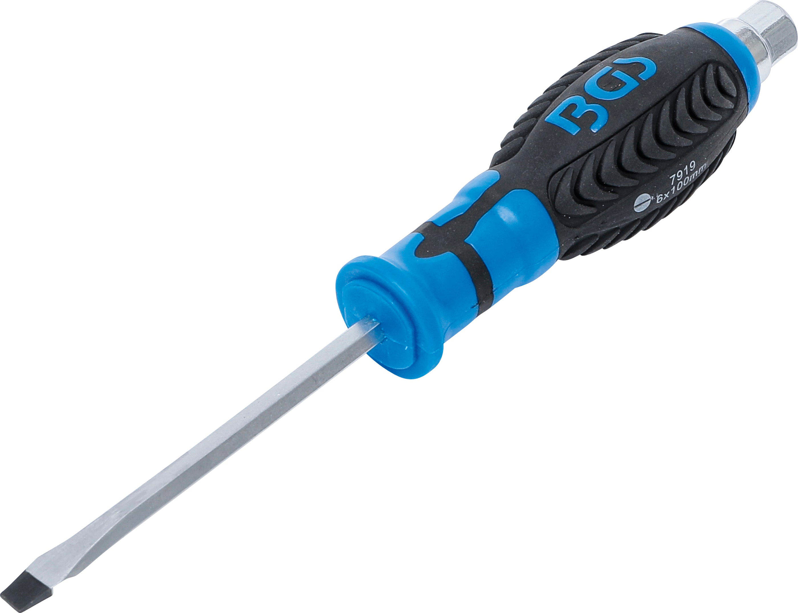 Skruvmejsel | med yttre sexkant | Spår 6 mm | Klingans längd 100 mm