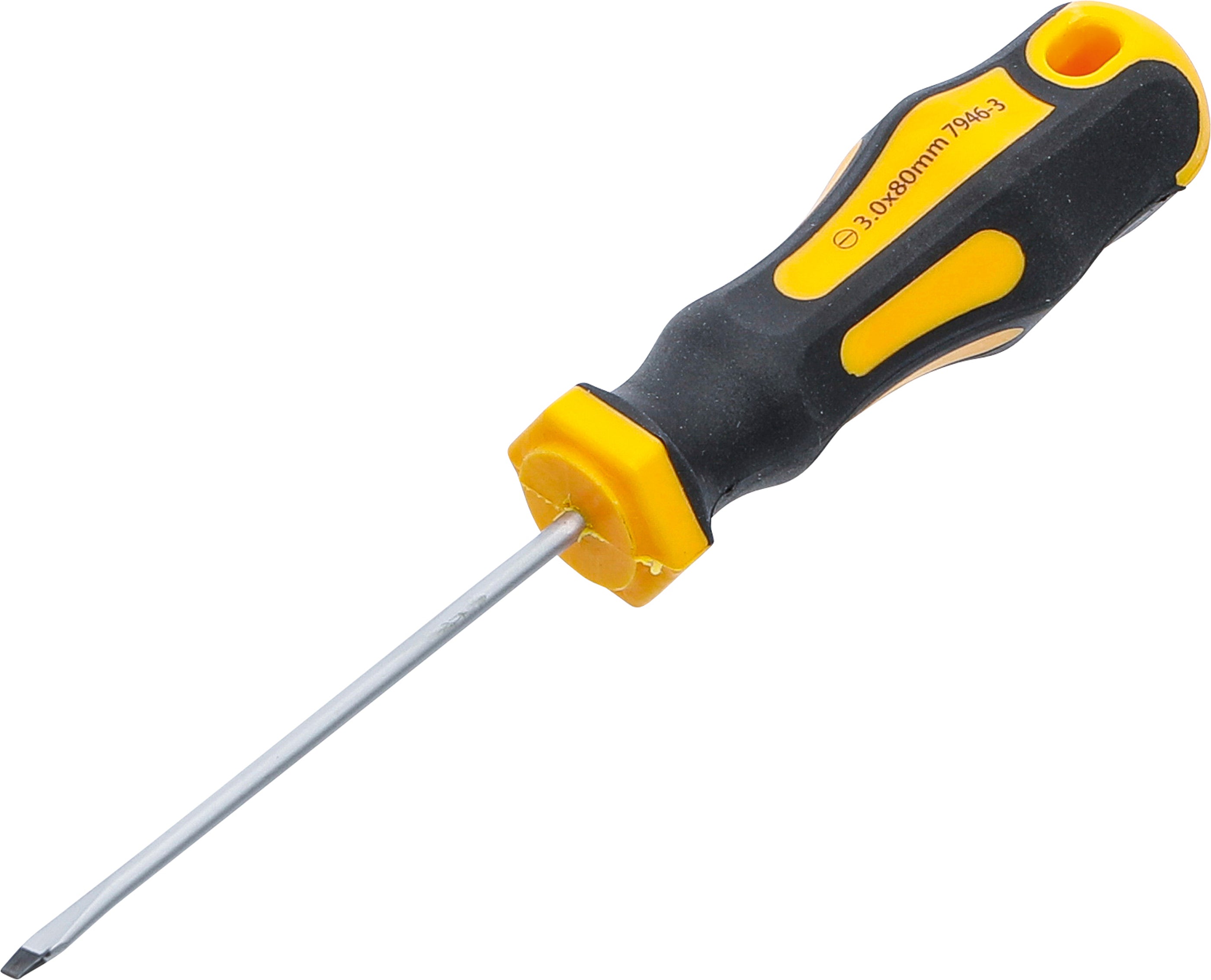 Skruvmejsel | Spår 3 mm | Klinglängd 80 mm
