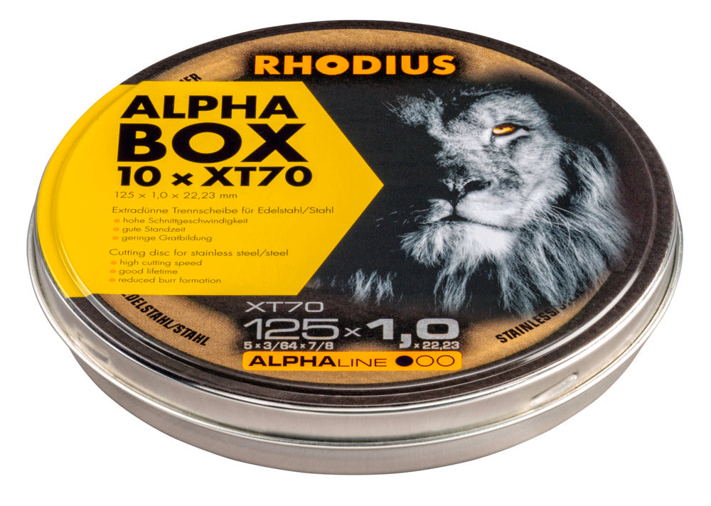 RHODIUS XT70 125x1,0x22,23 (10st/frp)