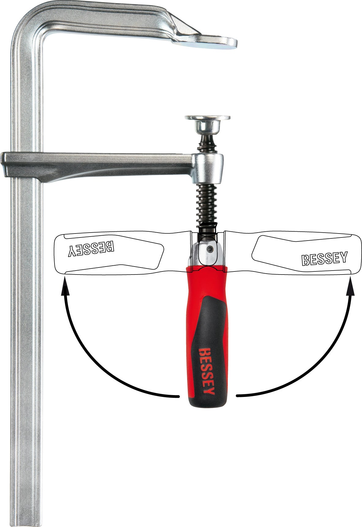 BESSEY Skruvtving 600mm