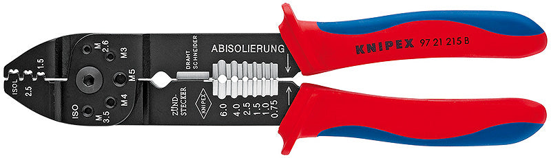KNIPEX Kabelskotång f oisolerade 215 mm