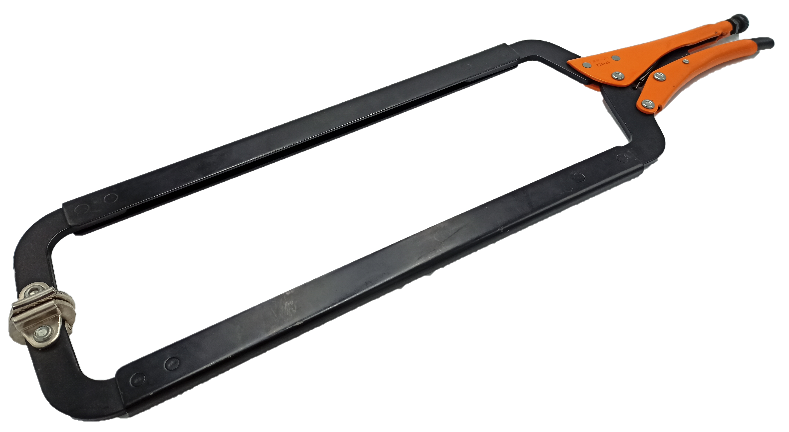 GRIP-ON C-Clamps with Swivel Pads 0-370 mm