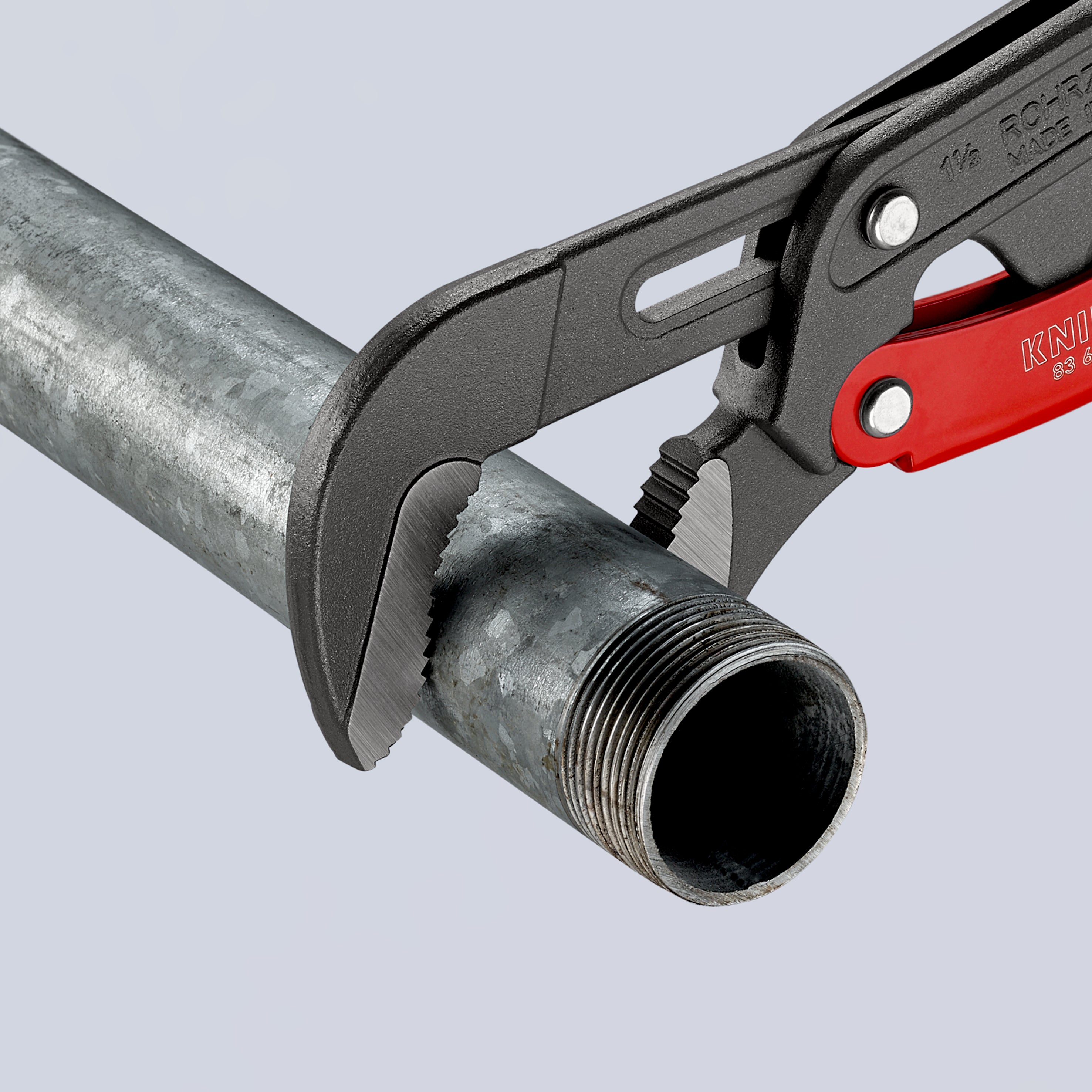 KNIPEX Rörtång med snabbinställning 2" 420 mm