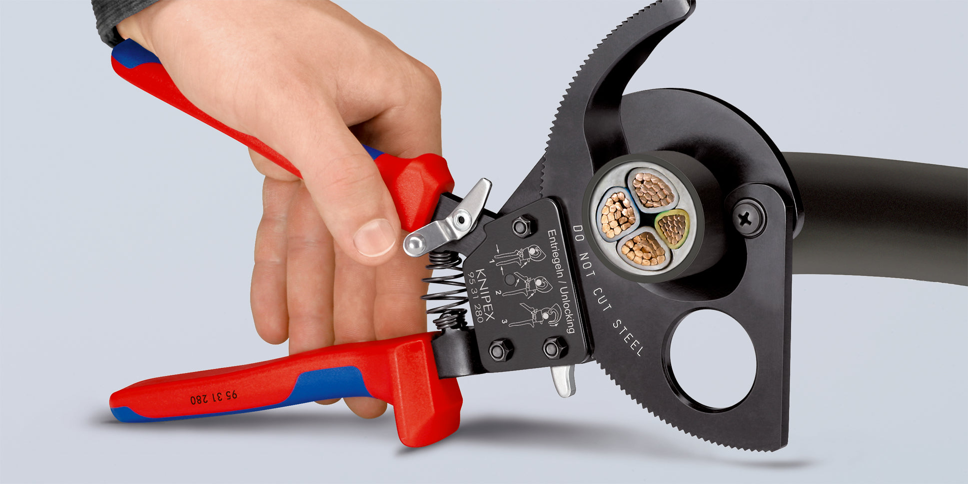 KNIPEX Kabelsax 280 mm