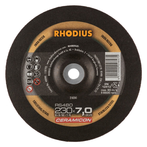 RHODIUS CERAMICON 230x7,0 10/förp
